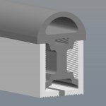 SJ-Tec Silikonový profil SJ-LN1525 – Zboží Dáma