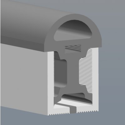 SJ-Tec Silikonový profil SJ-LN1525 – Zboží Dáma