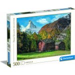 CLEMENTONI Okouzlující Matterhorn 500 dílků – Zboží Mobilmania