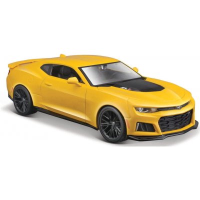 Maisto KIT 2017 Camaro ZL1 metal žlutá 1:24 – Zbozi.Blesk.cz