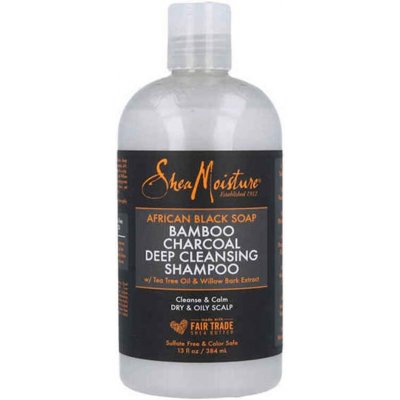 Shea Moisture African Black Soap Deep Cleansing Shampoo 384 ml – Zbozi.Blesk.cz
