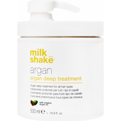 Milk Shake Argan Oil olejová péče pro všechny typy vlasů (With Organic Argan Oi) 500 ml – Zboží Mobilmania