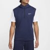 Pánská vesta Nike Golf Tour Vest Hoodie Pique Midnight navy/white