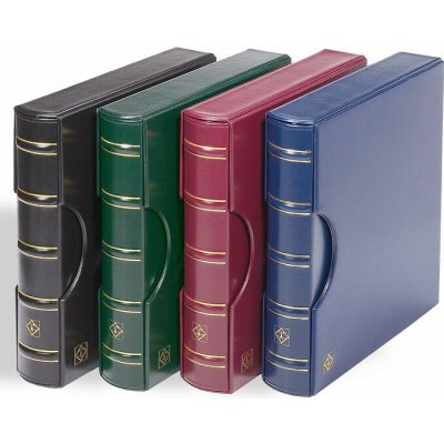 Albové desky EXCELLENT CLASSIC s kazetou Leuchtturm 333295, modré – Hledejceny.cz