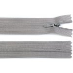 Prima-obchod Spirálový zip skrytý No 3 délka 60 cm dederon, barva 528 šedá perlová – Hledejceny.cz