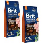 Brit Premium By Nature Sport Chicken 2 x 15 kg – Hledejceny.cz