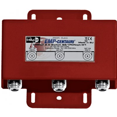 DiSEqC přepínač EMP-Centauri S2/1PCNpos-W1 (P.162-IW Position) – Zboží Živě