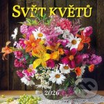 Svět květů nástěnný 33 x 33 cm 2026 – Sleviste.cz
