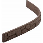 Multy home obrubník Bricks Stones 9 x 120 cm hnědá 1 ks – Hledejceny.cz