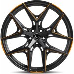 Barracuda RAZZER 9,5x21 5x114,3 ET38 orange puresports matt black machined – Hledejceny.cz