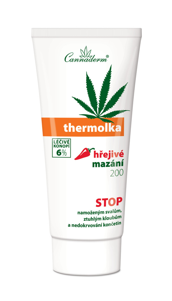 Cannaderm Thermolka hřejivé mazání 200 ml