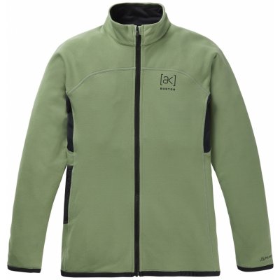 Burton Wms ak Baker Power Stretch FZ Fleece hedge green 22/23 – Hledejceny.cz