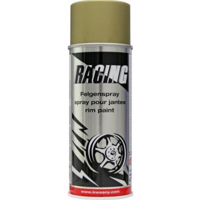 Racing Barva na disky kol zlatá 400ml Sprej | Zboží Auto