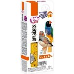 Lolo Pets Basic Smakers tyčinky vajíčkové pro zebřičky 60 g – Hledejceny.cz