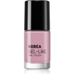 NOBEA Day-to-Day Gel-like Nail Polish lak na nehty s gelovým efektem odstín Old style pink #N50 6 ml – Sleviste.cz