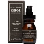 Depot NO.505 conditioning beard oil ginger & cardamom kůže a dřevo 30 ml – Zboží Mobilmania