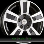 AUTEC TIGRIS 6x17 4x100 ET30 black polished – Sleviste.cz