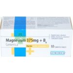 Generica Magnesium 375 mg + B6 Forte s Vitaminem C 10 tablet – Hledejceny.cz