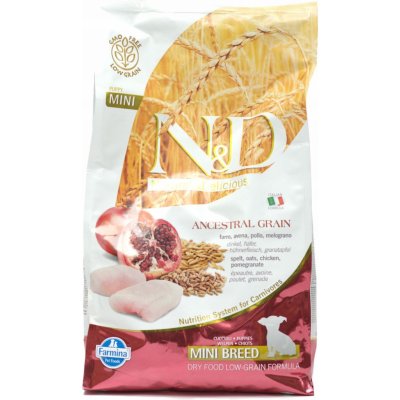 n d low grain puppy mini chicken pomegranate 2 5 kg Heureka.cz