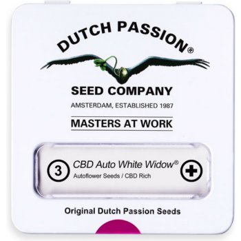Dutch Passion CBD Auto White Widow semena neobsahují THC 7 ks
