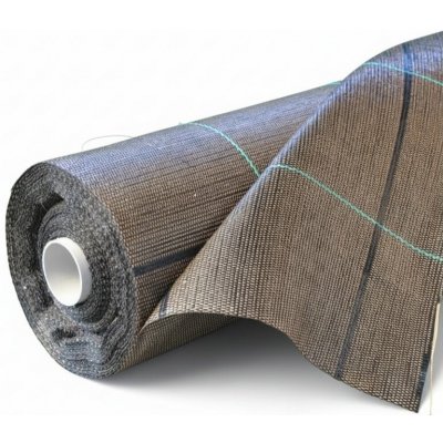 Agrojutex Tkaná textilie 50m x 1,05m 100g/m² hnědá + kolíky – Sleviste.cz