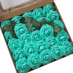 Ksnnrsng Pěnové růže Umělé květiny Falešné růže Falešná kytice pro DIY Párty Domácí Svatební – Zboží Dáma