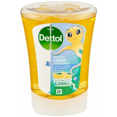 Dettol Kids tekuté mýdlo do bezdotykového dávkovače mýdla citrus 250 ml – Hledejceny.cz