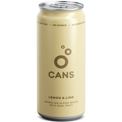 Cans Sycená voda s příchutí citronu a limetky 330 ml – Hledejceny.cz
