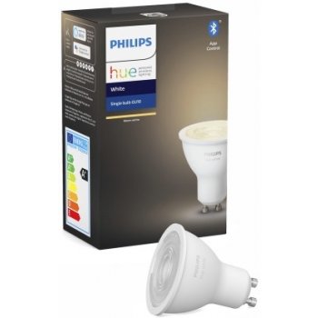 Philips Hue BT LED žárovka GU10 5.2W bílá 1 ks Chytrá LED žárovka 1ks 2700K