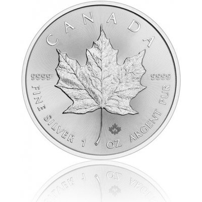 Royal Canadian Mint Maple Stříbrná mince 5 CAD Leaf stand 1 Zo 1 Oz – Hledejceny.cz