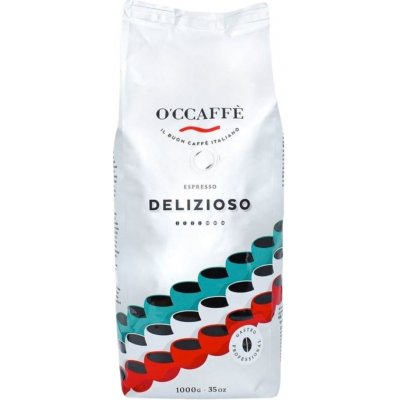 O'Ccaffé Espresso Delizioso zrnková 1 kg – Hledejceny.cz