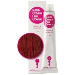 Kallos KJMN s keratinem a arganovým olejem 7.420 l Intense Fire Red Cream Hair Colour 1:1.5 100 ml – Zboží Mobilmania