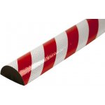 Ochrana povrchu Knuffi® typ C+ samolepicí 1 m reflexní Ø 70 mm červeno-bílá – Hledejceny.cz