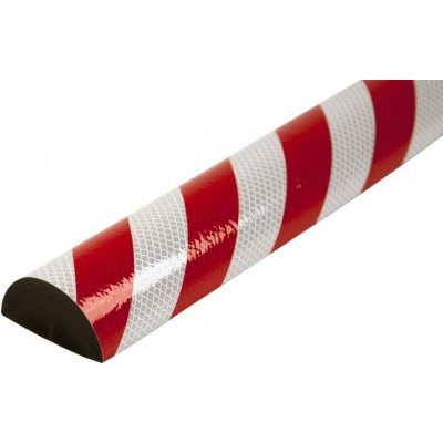 Ochrana povrchu Knuffi® typ C+ samolepicí 1 m reflexní Ø 70 mm červeno-bílá – Hledejceny.cz
