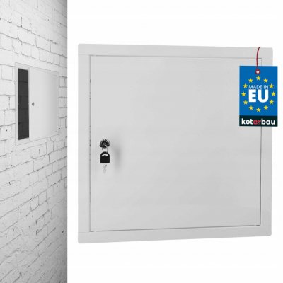 Kotarbau Revizní dvířka 400 x 400 mm kovová – Zboží Mobilmania