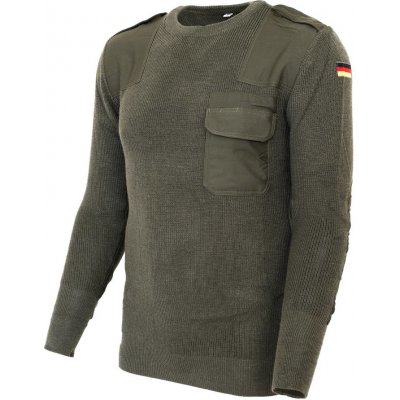 Bundeswehr svetr vlněný BW nový original zelený – Hledejceny.cz