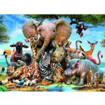 Ravensburger Afričtí přátelé 300 dílků – Zboží Dáma