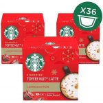 Starbucks Toffee Nut Latte by Nescafé Dolce Gusto limitovaná edice. Kávové kapsle 36 ks – Zbozi.Blesk.cz