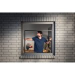 Tesa Skládací teleskopický ALU rám se sítí proti hmyzu na okna 55214-00001-00 černý rám – Hledejceny.cz