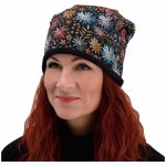 ESITO Zimní čepice spadená Katya černá – Zboží Dáma