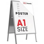 Allboards OWZ_P_02 A1 stříbrný rám – Hledejceny.cz