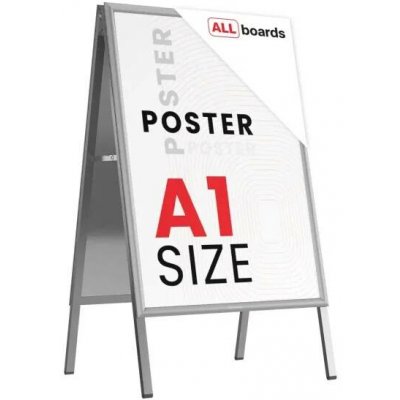 Allboards OWZ_P_02 A1 stříbrný rám – Hledejceny.cz