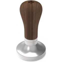 Eureka tamper s nastavitelnou rukojetí 58,35mm plochý walnut