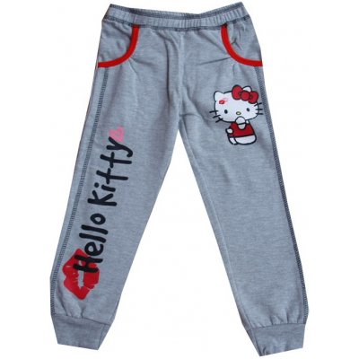 Hello Kitty tepláky bavlněné šedá – Hledejceny.cz