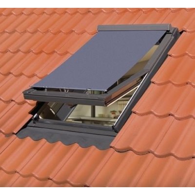 FAKRO Vnější markýza AMZ Z-Wave - 06 - 78x118 - tmavě šedá – Zbozi.Blesk.cz