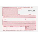 Asopol 050301 Příjmový pokladní doklad s DPH 1+2 propisující, číslovaný – Zboží Mobilmania