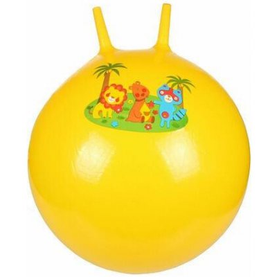 Merco Hom Jump skákací gymnastický míč žlutá průměr 65 cm – Sleviste.cz