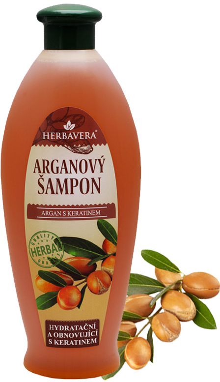 Herbavera šampon Argan s keratinem 550 ml