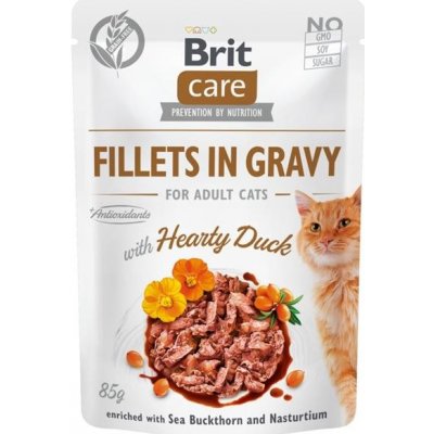 Samohýl Care Cat Fillets in Gravy with Hearty Duck 85 g