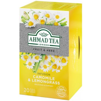 Ahmad Tea Camomile Lemongrass 20 sáčků